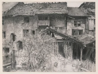 Casas antiguas en Interlaken
