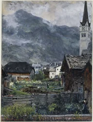 Vista desde la Villa Herrmann hacia el valle de Hofgastein