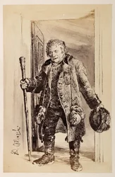 El alguacil, para «El cántaro roto» de Heinrich von Kleist