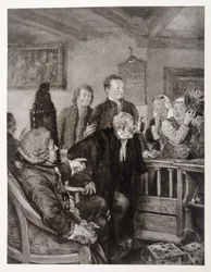 La demanda de la señora Marthe, para El cántaro roto de Heinrich von Kleist