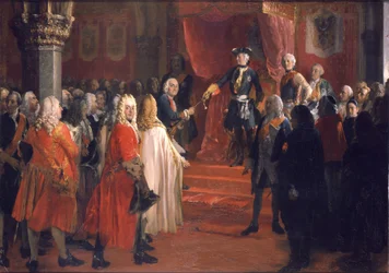 Homenaje a los estamentos de Silesia