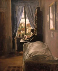 Dormitorio del artista en la Ritterstraße