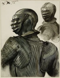 Dos armaduras