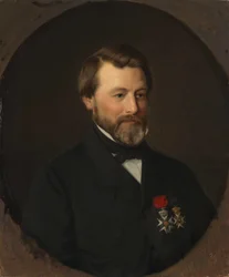 Retrato de Emil Tidemand, hermano del artista