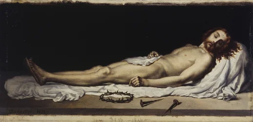 Boceto para la iglesia de Malakoff: Le Christ mort