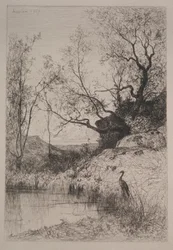 Un estanque, 1867