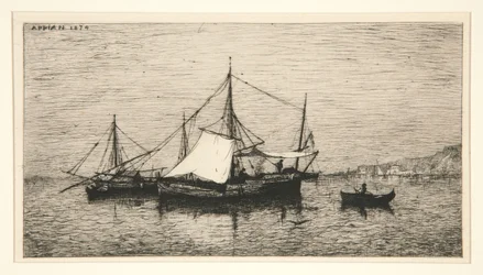 Barcas de cabotaje (Costas de Italia)