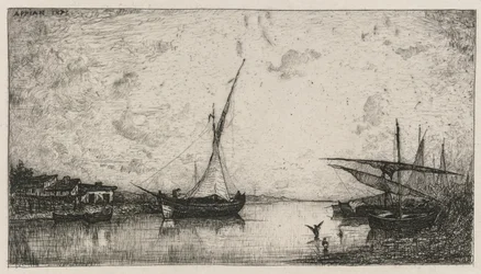 Canal aux Martigues, 1872