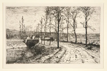 entrada del pueblo