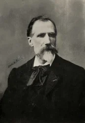 Retrato del pintor francés Jean Benner ( 1836