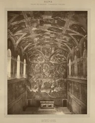 Roma - Palacio del Vaticano, Capilla Sixtina - Miguel Ángel