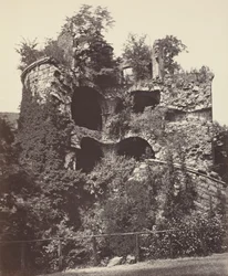 La Torre Explosionada, Castillo de Heidelberg,c. 1865 (foto)
