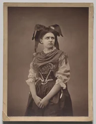 Mujer joven alsaciana