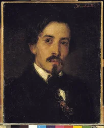 Presunto retrato del pintor Ferdinand Viola, 1859