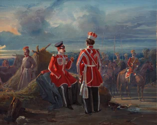 El Escuadrón de la Guardia de Vida Tártara de Crimea, c. 1850