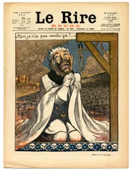 Portada de La Risa Roja, Satírico en Colores