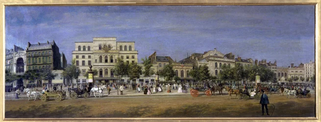 París, el Boulevard du Temple