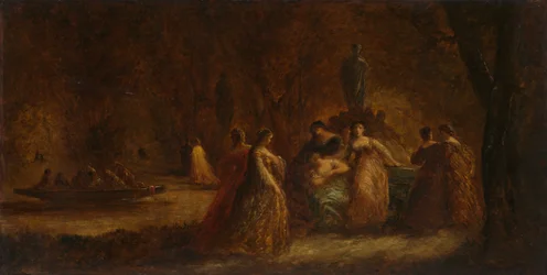 Una Fiesta en el Bosque, c. 1853-1857 o c. 1862