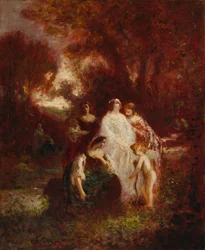 Figuras en el bosque