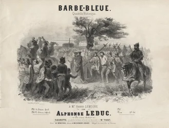 Alphonse Leduc - Barbazul, cuadrilla histórica