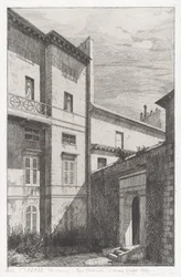 Rue St. Lazare 56, Casa de Paul Delaroche y Horace Vernet