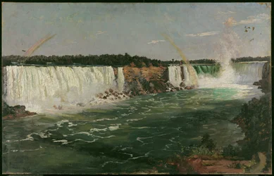 Cataratas del Niágara en verano, 1870