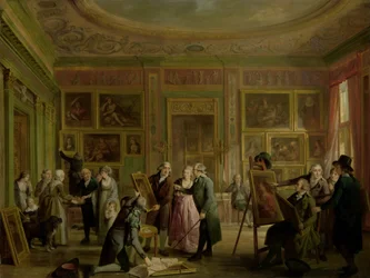 La galería de arte de Josephus Augustinus Brentano