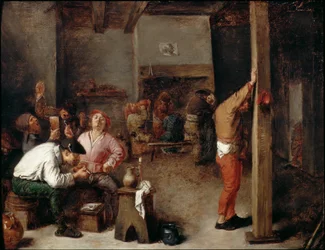 Interior de una posada