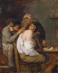 La Operación Espalda, c.1636 (óleo sobre madera)