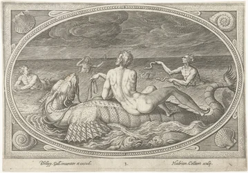 Acis en un pez Dioses del mar (título de la serie)