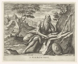 Padre de la Iglesia Jerónimo Los cuatro padres de la iglesia (título de la serie)