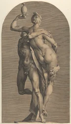 Mercurio raptando a Psique, ca. 1622