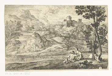 paisaje con castillo