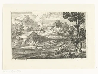 paisaje con castillo