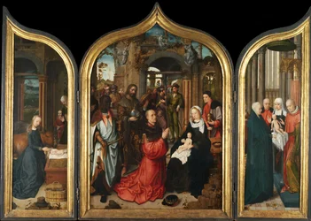 La Natividad, La Adoración de los Magos, La Presentación en el Templo, 1510-12