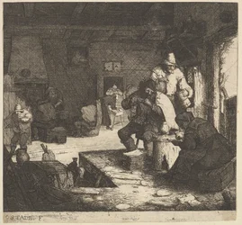 Fumadores en la posada, 1610-85