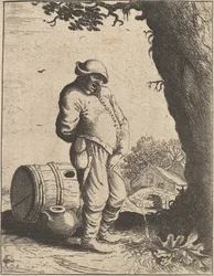 El hombre meando, 1610-85
