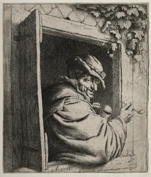 El Fumador en la Ventana
