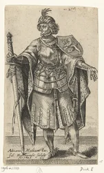 Retrato de Dirk I, conde de Holanda - Condes y condesas de Holanda (título de la serie)