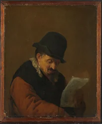 Hombre leyendo
