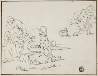 Escena de taberna