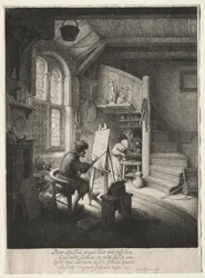 El estudio del pintor