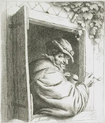 El fumador junto a la ventana