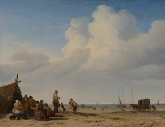 Escena de playa