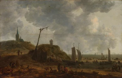 La playa de Katwijk
