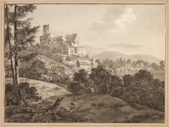 Vista del Castillo Gnandstein