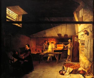 Interior de la panadería