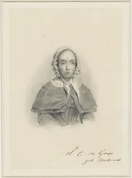 Retrato de Maria Geertruida de Goeje-Barbiers