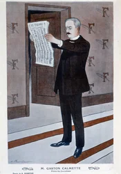 Retrato de Gaston Calmette, director de Figaro