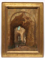 Iglesia en ruinas, c. 1840